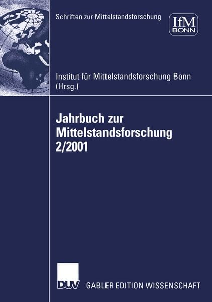 Produktbild: Jahrbuch zur Mittelstandsforschung 2/2001