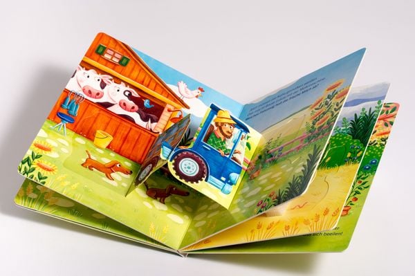 Produktbild: Mein Zauberklappen-Buch - Mach mit auf dem Bauernhof!
