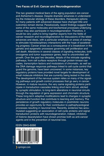 Produktbild: Two Faces of Evil: Cancer and Neurodegeneration