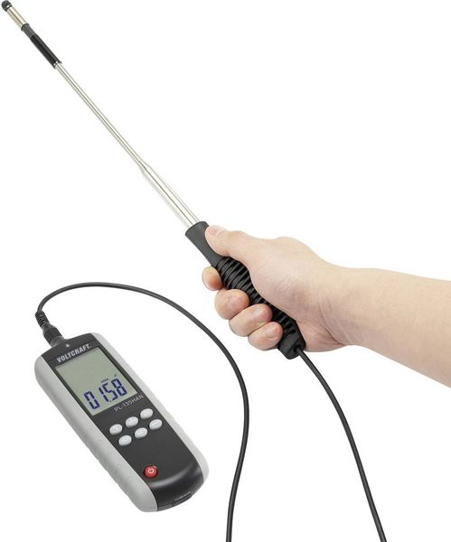 Produktbild: VOLTCRAFT Anemometer PL-135HAN 0.1 bis 25 m/s
