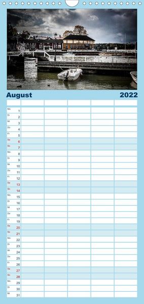 Produktbild: Familienplaner S&uuml;dwestk&uuml;ste Finnland (Wandkalender 2022 , 21 cm x 45 cm, hoch)
