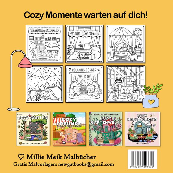 Produktbild: Cozy Malbuch f&uuml;r Erwachsene Cozy Family Cute & Comfy
