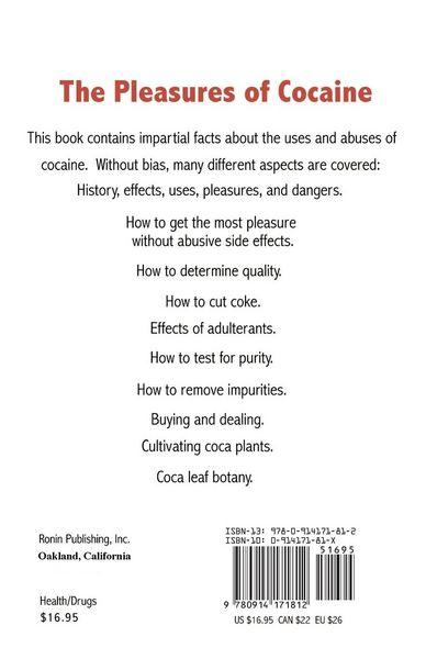 Produktbild: The Pleasures of Cocaine