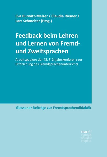 Produktbild: Feedback beim Lehren und Lernen von Fremd- und Zweitsprachen