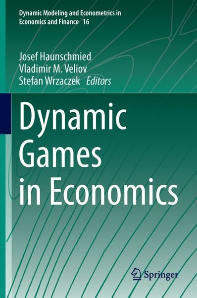 Produktbild: Dynamic Games in Economics