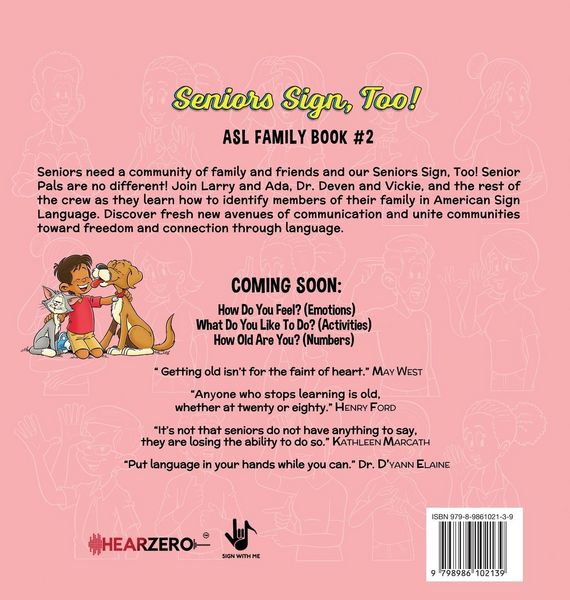 Produktbild: Seniors Sign, Too! ASL Family Book #2