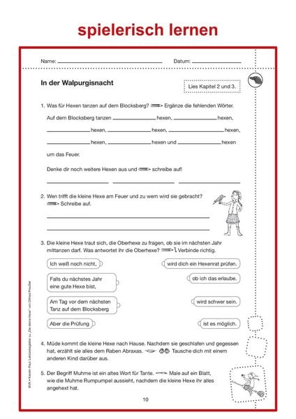 Produktbild: Lekt&uuml;rebegleiter &ndash; kompakt und differenziert: Die kleine Hexe