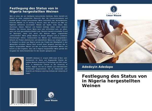 Produktbild: Festlegung des Status von in Nigeria hergestellten Weinen