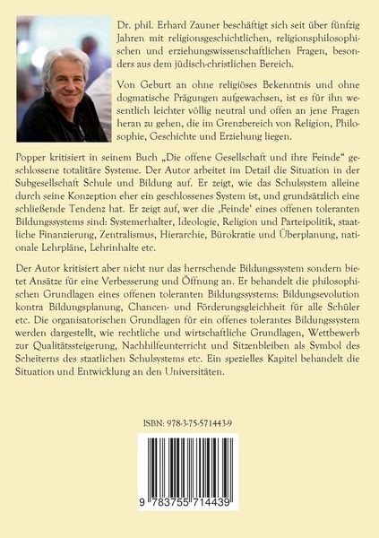 Produktbild: Die offene tolerante Bildungsgesellschaft und ihre Feinde