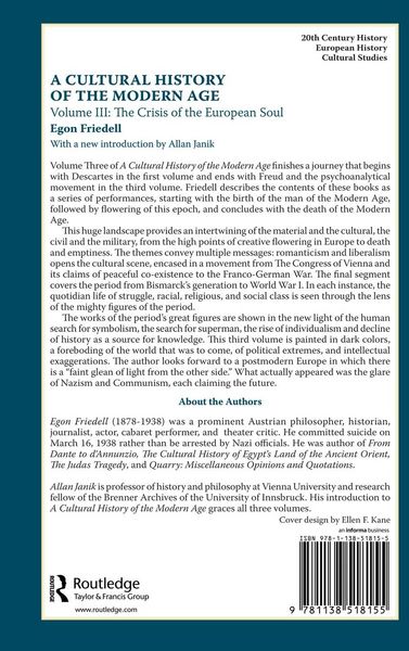 Produktbild: A Cultural History of the Modern Age