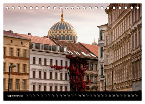 Produktbild: Berlin zwischen Klassizismus und Moderne 2026 (Tischkalender 2026 DIN A5 quer), CALVENDO Monatskalender