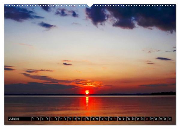 Produktbild: Am sch&ouml;nen Chiemsee (Wandkalender 2026 DIN A2 quer), CALVENDO Monatskalender
