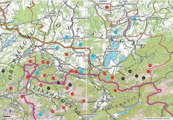 Produktbild: Lieblings-Wanderungen Ostallg&auml;u