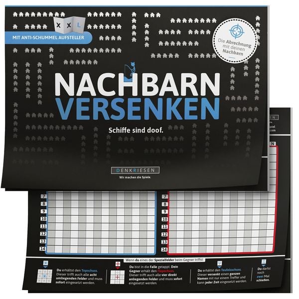 Produktbild: NACHBARN VERSENKEN "Schiffe sind doof" - Schiffe versenken neu aufgelegt
