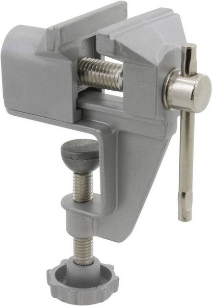 Produktbild: Donau Elektronik 11-3 Schraubstock 11-3 Backenbreite: 40mm Spann-Weite (max.): 30mm