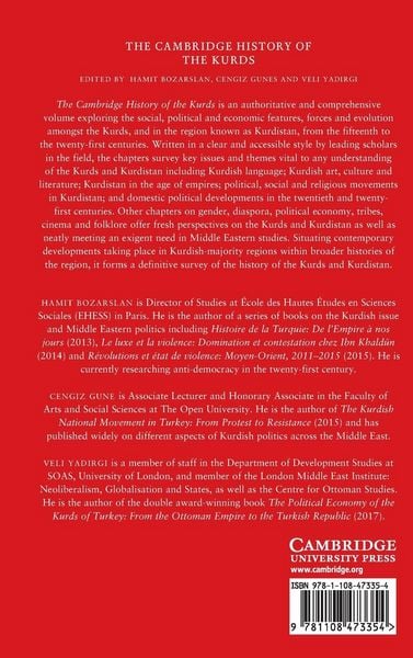 Produktbild: The Cambridge History of the Kurds