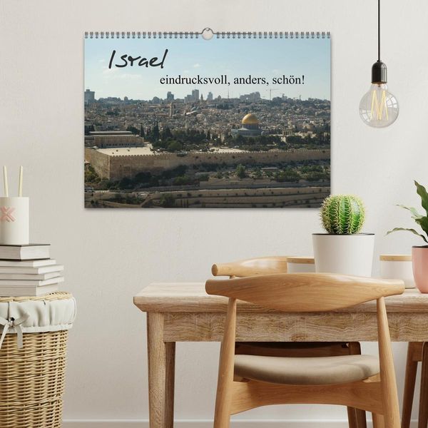 Produktbild: Israel - eindrucksvoll, anders, sch&ouml;n! (Wandkalender 2026 DIN A3 quer), CALVENDO Monatskalender