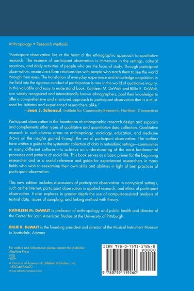 Produktbild: Participant Observation