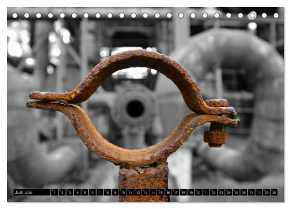 Produktbild: Industrie-Kultur 2026 (Tischkalender 2026 DIN A5 quer), CALVENDO Monatskalender