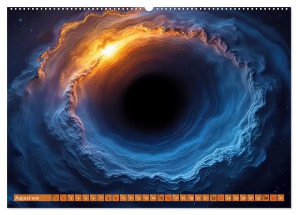 Produktbild: Ferne Galaxien (Wandkalender 2026 DIN A2 quer), CALVENDO Monatskalender