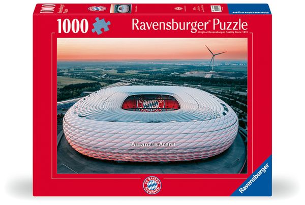 Produktbild: Kinderpuzzle 1000 Teile - FC Bayern M&uuml;nchen - Allianz Arena M&uuml;nchen