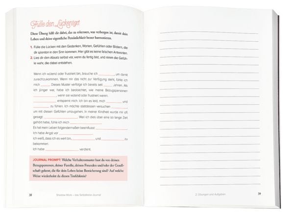 Produktbild: Shadow Work - das Selbstliebe-Journal