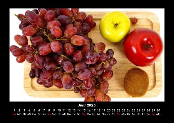 Produktbild: Obstkalender 2025 Fotokalender DIN A3