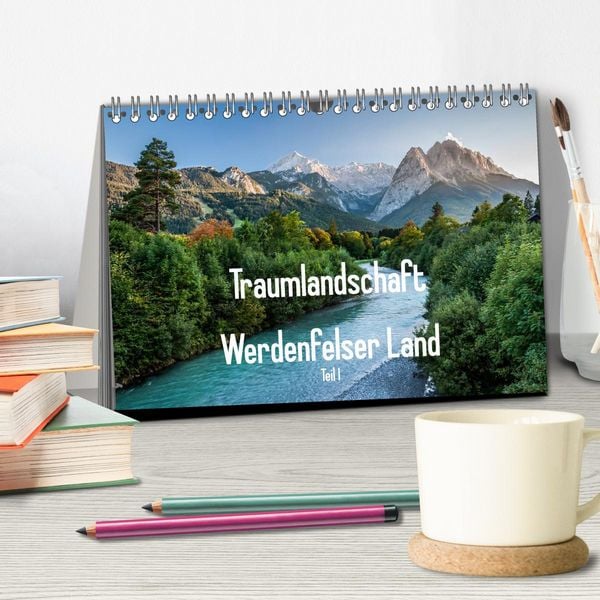 Produktbild: Traumlandschaft Werdenfelser Land - Teil I (Tischkalender 2026 DIN A5 quer), CALVENDO Monatskalender