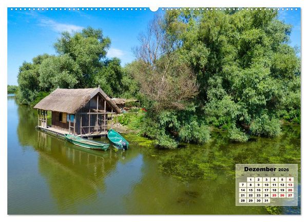 Produktbild: Die sch&ouml;ne blaue Donau (hochwertiger Premium Wandkalender 2026 DIN A2 quer), Kunstdruck in Hochglanz