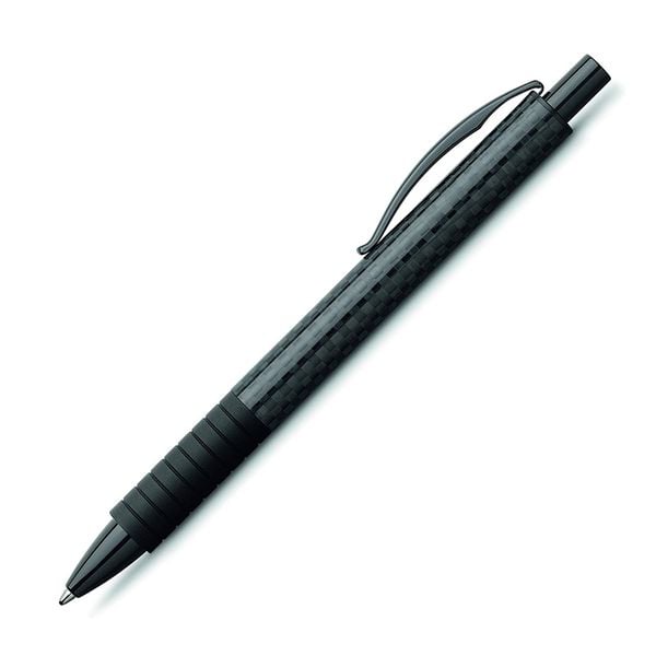 Produktbild: Faber-Castell Kugelschreiber Essentio Black Carbon, Mine B