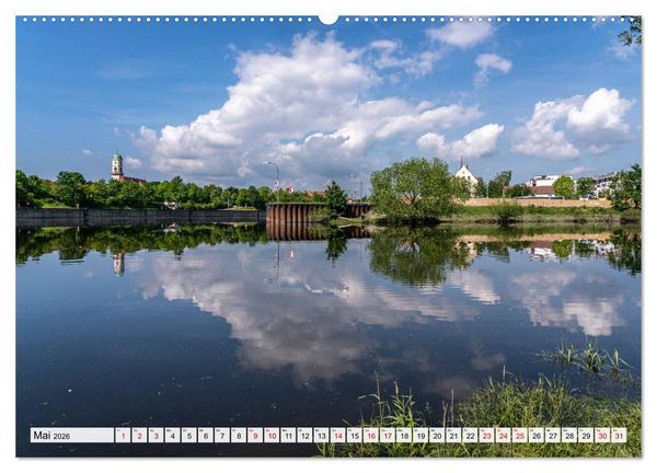 Produktbild: Deutsche Fl&uuml;sse - An der Donau (hochwertiger Premium Wandkalender 2026 DIN A2 quer), Kunstdruck in Hochglanz