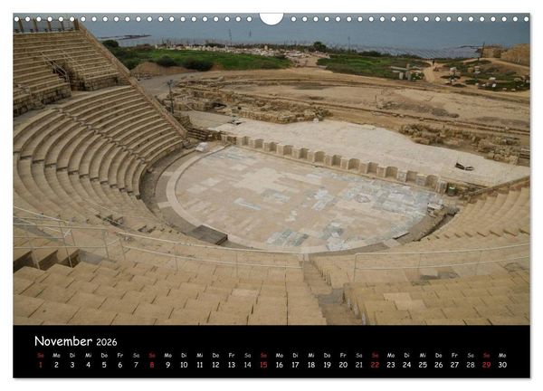 Produktbild: Israel - eindrucksvoll, anders, sch&ouml;n! (Wandkalender 2026 DIN A3 quer), CALVENDO Monatskalender