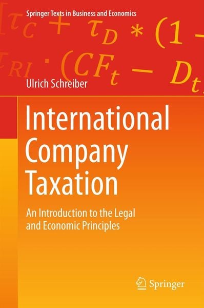 Produktbild: International Company Taxation
