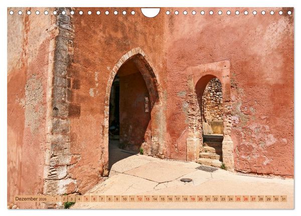 Produktbild: Spaziergang durch Roussillon (Wandkalender 2026 DIN A4 quer), CALVENDO Monatskalender