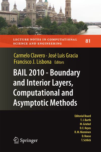 Produktbild: BAIL 2010 - Boundary and Interior Layers, Computational and Asymptotic Methods