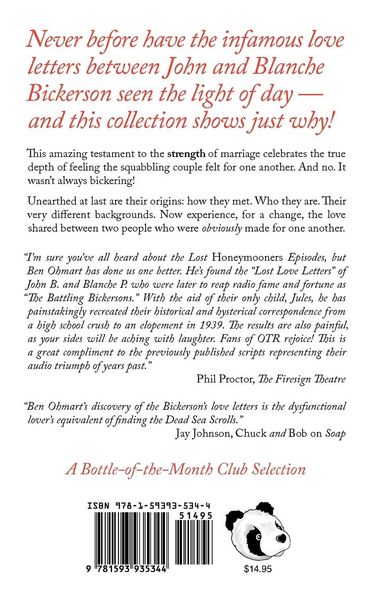 Produktbild: The Bickersons' Love Letters