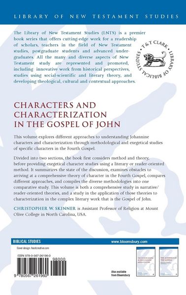 Produktbild: Characters and Characterization in the Gospel of John