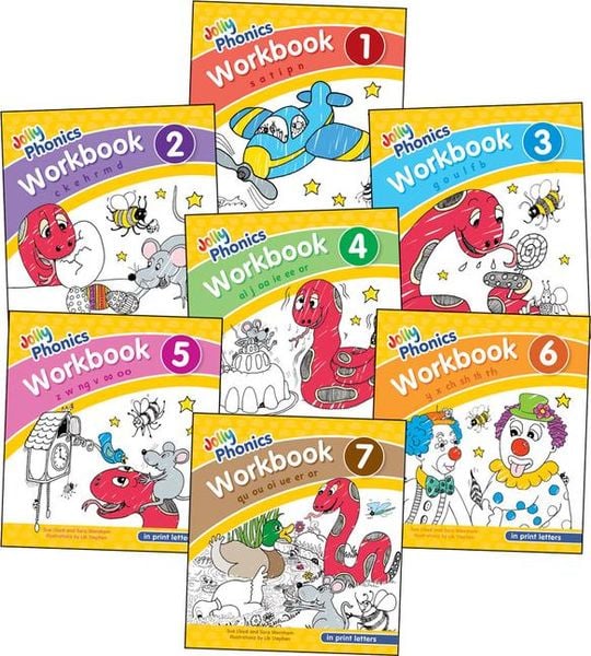 Produktbild: Jolly Phonics Workbooks 1-7