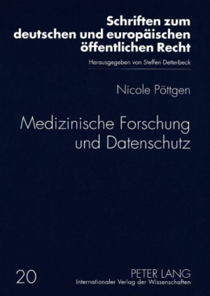 Produktbild: Medizinische Forschung und Datenschutz