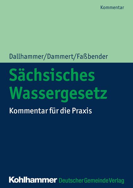 Produktbild: S&auml;chsisches Wassergesetz