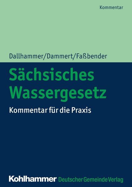 Produktbild: S&auml;chsisches Wassergesetz