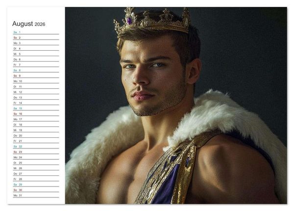 Produktbild: Prinz der Lust (Wandkalender 2026 DIN A3 quer), CALVENDO Monatskalender