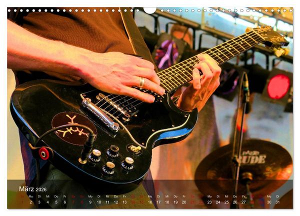 Produktbild: Rockmusik live (Wandkalender 2026 DIN A3 quer), CALVENDO Monatskalender