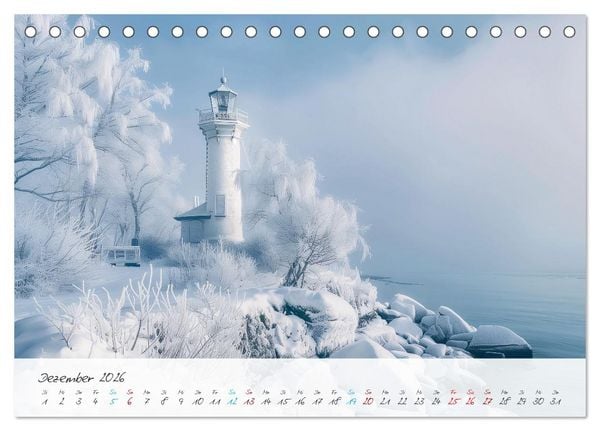 Produktbild: W&auml;chter der K&uuml;ste (Tischkalender 2026 DIN A5 quer), CALVENDO Monatskalender