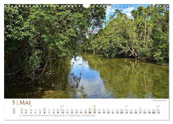 Produktbild: Australien - Cairns-Brisbane (Wandkalender 2027 DIN A3 quer), CALVENDO Monatskalender