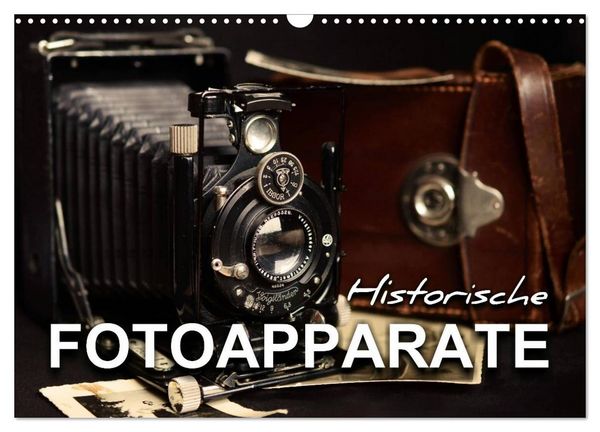 Historische Fotoapparate (Wandkalender 2026 DIN A3 quer), CALVENDO Monatskalender