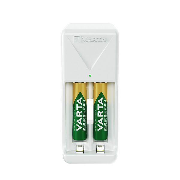 Produktbild: Varta Batterieladeger&auml;t Mini Charger 2x AAA 56703 800mAh wei&szlig;