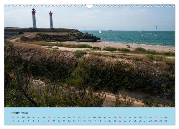 Produktbild: La Charente Maritime, des paysages entre terre et mer (Calendrier mural 2026 DIN A3 vertical), CALVENDO calendrier mensuel