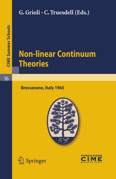 Produktbild: Non-linear Continuum Theories