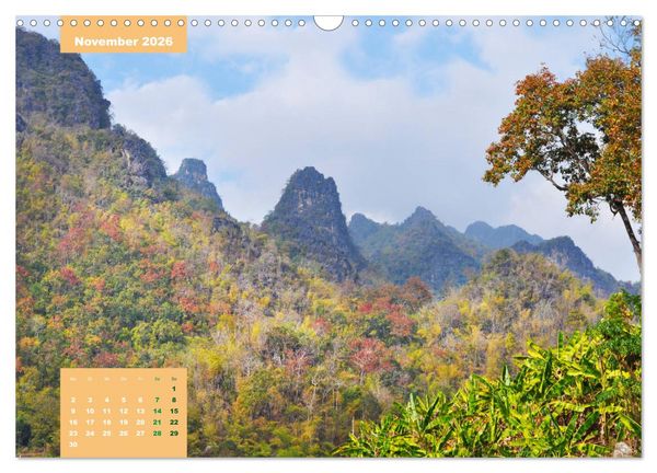 Produktbild: Erlebe mit mir Thailand der Norden (Wandkalender 2026 DIN A3 quer), CALVENDO Monatskalender